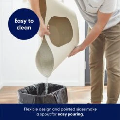 Frisco Leaf High-Sided Cat Litter Box, Large -Hot Sale Pet Supplies 258782 PT3. AC SS1800 V1675279642