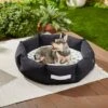Frisco Indoor/Outdoor Deep Dish Cuddler Bolster Cat & Dog Bed -Hot Sale Pet Supplies 262150 MAIN. AC SS1800 V1619807932