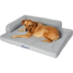 Frisco Faux Linen Corner Personalized Bolster Dog Bed W/Removable Cover, Harbour Blue, XL 11 Frisco Faux Linen Corner Personalized Bolster Dog Bed W/Removable Cover, Harbour Blue, XL -Hot Sale Pet Supplies 262161 PT2. AC SS1800 V1615568485