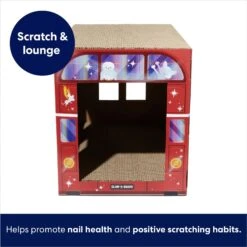Frisco Magic Bus Cardboard Cat House, 2-Story 9 Frisco Magic Bus Cardboard Cat House, 2-Story -Hot Sale Pet Supplies 266701 PT2. AC SS1800 V1692020082