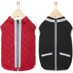 Frisco Mediumweight Reflective 2-in-1 Dog & Cat Fleece Coat -Hot Sale Pet Supplies 268359 PT4. AC SS1800 V1628792579