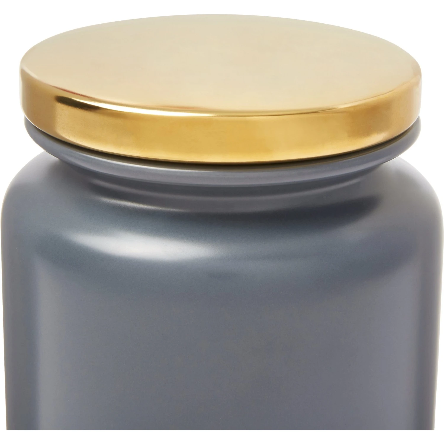 Frisco Modern Gold Rim Ceramic Treat Jar 6 Frisco Modern Gold Rim Ceramic Treat Jar - Image 4