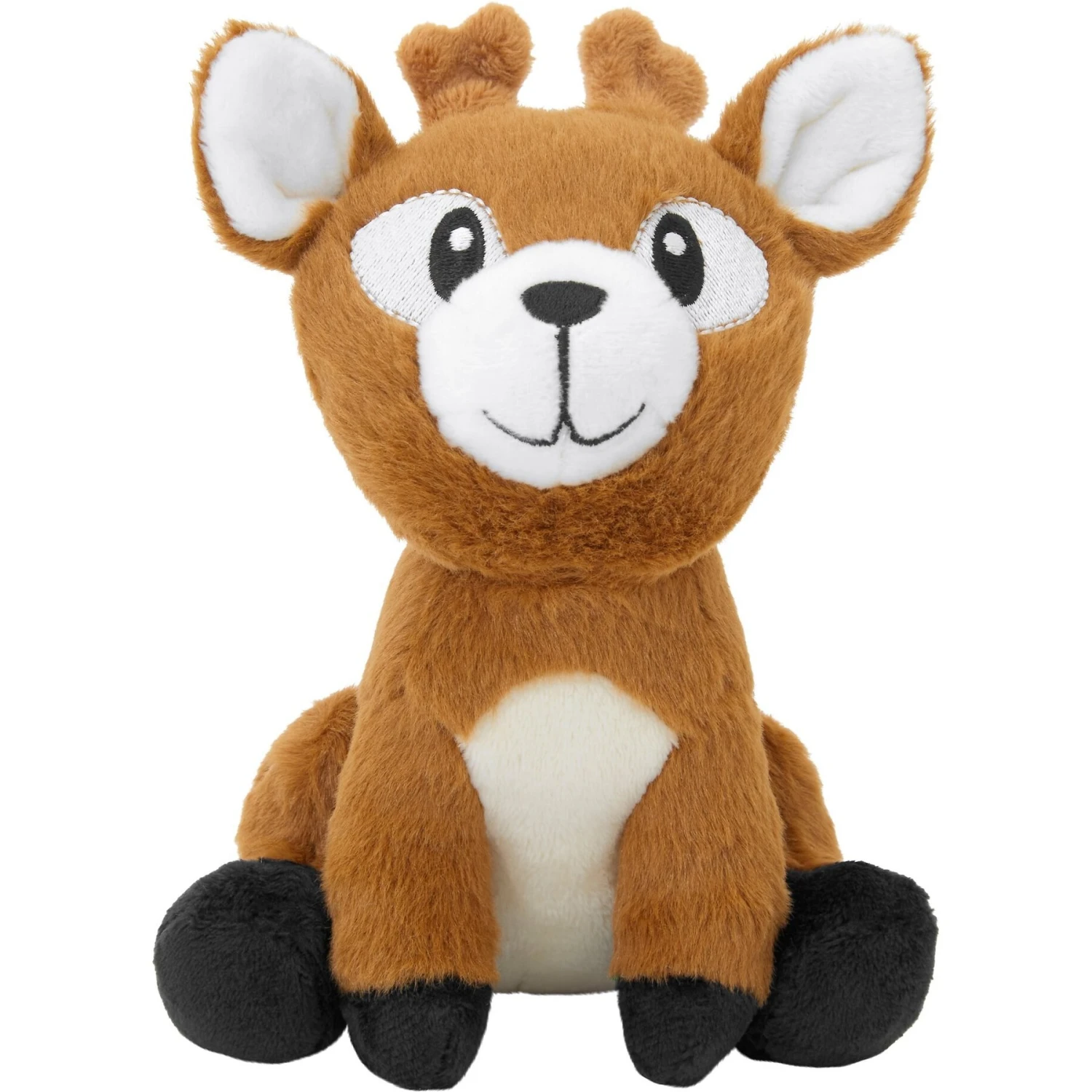 Frisco Camping Deer Plush Squeaky Dog Toy 3 Frisco Camping Deer Plush Squeaky Dog Toy