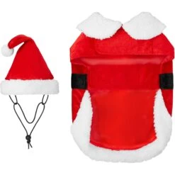 Frisco Mr. Claus Dog & Cat Costume -Hot Sale Pet Supplies 276142 PT5. AC SS1800 V1631574447