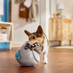 Frisco Football Helmet Plush With Rope Squeaky Dog Toy -Hot Sale Pet Supplies 279439 PT3. AC SS1800 V1628191339