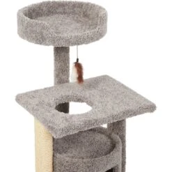 Frisco 37-in Real Carpet Cat Tree With Condo, Grey 8 Frisco 37-in Real Carpet Cat Tree With Condo, Grey -Hot Sale Pet Supplies 282755 PT3. AC SS1800 V1621949298
