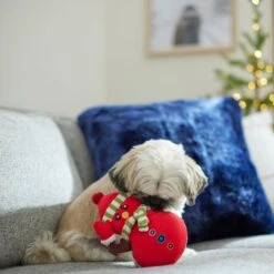 Frisco Holiday Naughty Or Nice Snowman Reversible Plush Squeaky Dog Toy -Hot Sale Pet Supplies 287219 PT3. AC SS1800 V1632774615