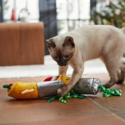 Frisco Holiday Elf Burrito Plush Cat Toy With Catnip, 2 Count -Hot Sale Pet Supplies 287375 PT3. AC SS1800 V1632776330