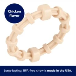 Frisco Ring Tough Nylon Chew Dog Toy, Chicken Flavor -Hot Sale Pet Supplies 290533 PT2. AC SS1800 V1695760929