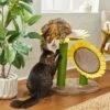 Frisco Sunflower Cat Scratching Post, Two Post With Lounger -Hot Sale Pet Supplies 296688 MAIN. AC SS1800 V1632856014