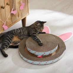 Frisco Easter Bunny Shaped Scratcher Cat Toy With Catnip -Hot Sale Pet Supplies 304986 PT3. AC SS1800 V1642441652