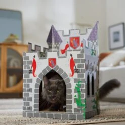 Frisco Castle Cardboard Cat House, 2-Story -Hot Sale Pet Supplies 308822 PT4. AC SS1800 V1688677261