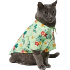 Frisco Hawaiian Floral Camp Dog & Cat Shirt -Hot Sale Pet Supplies 312168 PT2. AC SS1800 V1644525745