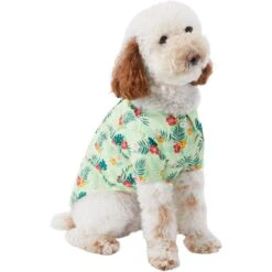 Frisco Hawaiian Floral Camp Dog & Cat Shirt -Hot Sale Pet Supplies 312168 PT3. AC SS1800 V1673304452