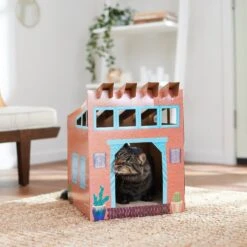 Frisco Southwestern House Cardboard Cat House 9 Frisco Southwestern House Cardboard Cat House -Hot Sale Pet Supplies 317739 PT3. AC SS1800 V1642099125