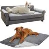 Frisco Sofa Pet Bed With Removable Cover & Frisco Eyelash Cat & Dog Blanket -Hot Sale Pet Supplies 319504 MAIN. AC SS1800 V1630624595