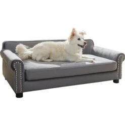Frisco Sofa Pet Bed With Removable Cover & Frisco Eyelash Cat & Dog Blanket -Hot Sale Pet Supplies 319504 PT1. AC SS1800 V1630624883