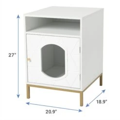 Frisco Elevated Side Table Litter Box Cover -Hot Sale Pet Supplies 322627 PT2. AC SS1800 V1661376260