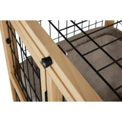 Frisco Collapsible Wood & Wire Cat Cage Playpen, 2 Level -Hot Sale Pet Supplies 323214 PT5. AC SS1800 V1645480002