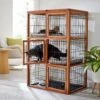 Frisco Collapsible Wood & Wire Cat Cage Playpen, 3 Level -Hot Sale Pet Supplies 323215 MAIN. AC SS1800 V1645473422
