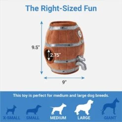 Frisco Beer & Keg Plush Squeaky Dog Toy, 4 Count 8 Frisco Beer & Keg Plush Squeaky Dog Toy, 4 Count -Hot Sale Pet Supplies 327047 PT2. AC SS1800 V1648563981