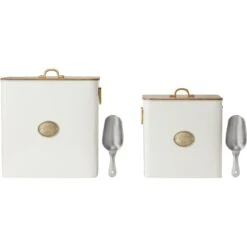 Frisco Premium Airtight Dog & Cat Food Storage Canister With Scoop -Hot Sale Pet Supplies 331486 PT5. AC SS1800 V1657656891