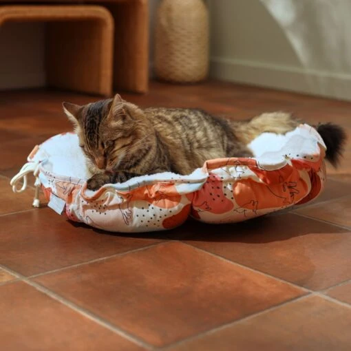 Frisco Calico Cat Design Adjustable Cat Bolster Bed -Hot Sale Pet Supplies 333860 MAIN. AC SS1800 V1658718002