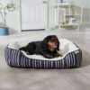 Frisco SW Stripe Rectangular Dog & Cat Cuddler -Hot Sale Pet Supplies 333893 MAIN. AC SS1800 V1658719229