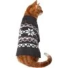 Frisco Gray Chevron Print Dog & Cat Sweater -Hot Sale Pet Supplies 353555 MAIN. AC SS1800 V1659006935