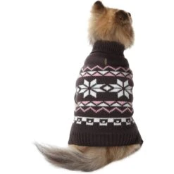 Frisco Gray Chevron Print Dog & Cat Sweater -Hot Sale Pet Supplies 353555 PT2. AC SS1800 V1659006934