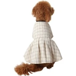 Frisco Tweed Weave Ruffle Skirt Dog & Cat Dress -Hot Sale Pet Supplies 353649 PT2. AC SS1800 V1659008241