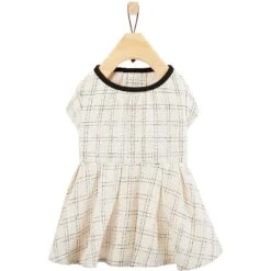 Frisco Tweed Weave Ruffle Skirt Dog & Cat Dress -Hot Sale Pet Supplies 353649 PT4. AC SS1800 V1659726539