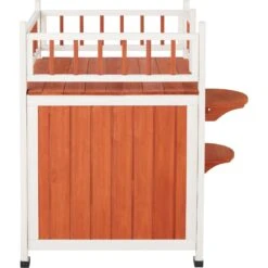 Frisco Outdoor Wooden Cat House With Elevated Balcony Steps -Hot Sale Pet Supplies 360998 PT2. AC SS1800 V1657828189