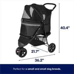 Frisco No-Zip, Collapsible Cat & Dog Stroller -Hot Sale Pet Supplies 361641 PT1. AC SS1800 V1701379900