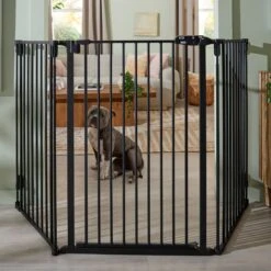 Frisco Steel 3-Panel Configurable Gate, 41-in Height -Hot Sale Pet Supplies 361648 PT4. AC SS1800 V1659972923