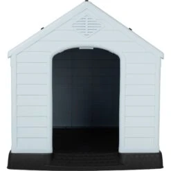 Frisco Plastic Outdoor Dog House With Elevated Platform -Hot Sale Pet Supplies 370363 PT4. AC SS1800 V1659994338