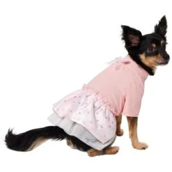 Frisco Tulle Hearts Dog & Cat Dress -Hot Sale Pet Supplies 371070 PT2. AC SS1800 V1701797007