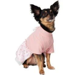 Frisco Tulle Hearts Dog & Cat Dress -Hot Sale Pet Supplies 371070 PT3. AC SS1800 V1700690603