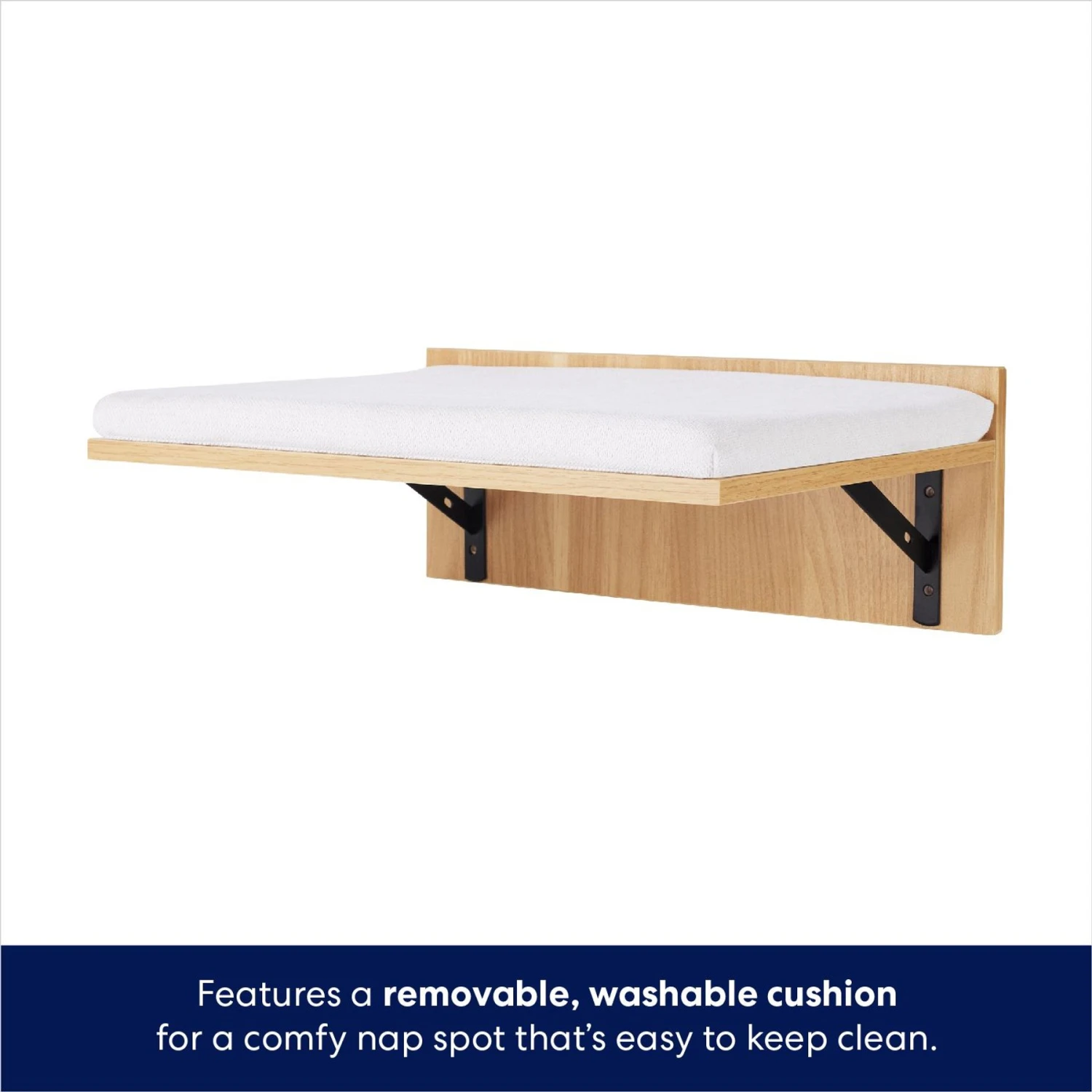 Frisco Cushioned Wall Mounted Cat Wall Shelf 6 Frisco Cushioned Wall Mounted Cat Wall Shelf - Image 4