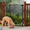 Frisco Outdoor Steel Arch Extra Tall Auto-Close Dog Gate -Hot Sale Pet Supplies 507102 MAIN. AC SS1800 V1668736255