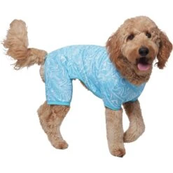 Frisco Blue Ocean Waves Dog & Cat Jersey PJs 10 Frisco Blue Ocean Waves Dog & Cat Jersey PJs -Hot Sale Pet Supplies 556142 PT3. AC SS1800 V1674829131