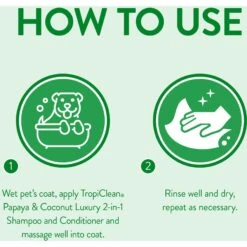 TropiClean Luxury 2 In 1 Papaya & Coconut Pet Shampoo & Conditioner & Frisco Cat & Dog Bristle Brush 13 TropiClean Luxury 2 In 1 Papaya & Coconut Pet Shampoo & Conditioner & Frisco Cat & Dog Bristle Brush -Hot Sale Pet Supplies 575094 PT3. AC SS1800 V1657660395