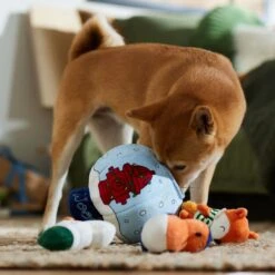 Frisco Holiday Melting Snow Globe Hide & Seek Puzzle Plush Squeaky Dog Toy -Hot Sale Pet Supplies 739910 PT3. AC SS1800 V1695045656