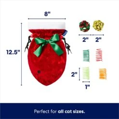 Frisco Holiday Cozy Christmas Sack Variety Pack Cat Toy With Catnip -Hot Sale Pet Supplies 740054 PT1. AC SS1800 V1695043915