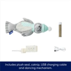 Frisco Holiday Interactive Flopping Seal Electronic Cat Toy With Catnip 10 Frisco Holiday Interactive Flopping Seal Electronic Cat Toy With Catnip -Hot Sale Pet Supplies 740102 PT2. AC SS1800 V1695046543