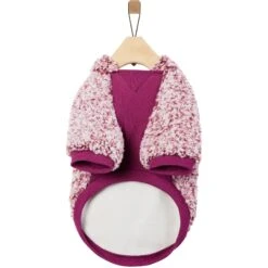 Frisco Textured Wubby 2-Tone Fleece Dog & Cat Hoodie -Hot Sale Pet Supplies 742406 PT4. AC SS1800 V1693234032