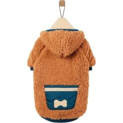 Frisco Wubby Textured Fleece Dog & Cat Hoodie W/ Pocket -Hot Sale Pet Supplies 742510 PT3. AC SS1800 V1692377818