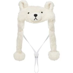 Frisco Plush Polar Bear Dog & Cat Hat -Hot Sale Pet Supplies 745614 PT3. AC SS1800 V1694801956