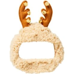 Frisco Sherpa Reindeer Dog & Cat Hat With Bells -Hot Sale Pet Supplies 745646 PT3. AC SS1800 V1694793503