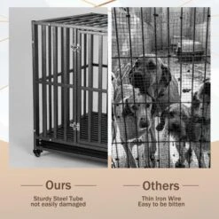SMONTER Two Doors Heavy Duty Dog Crate -Hot Sale Pet Supplies 904190 PT2. AC SS1800 V1688398418
